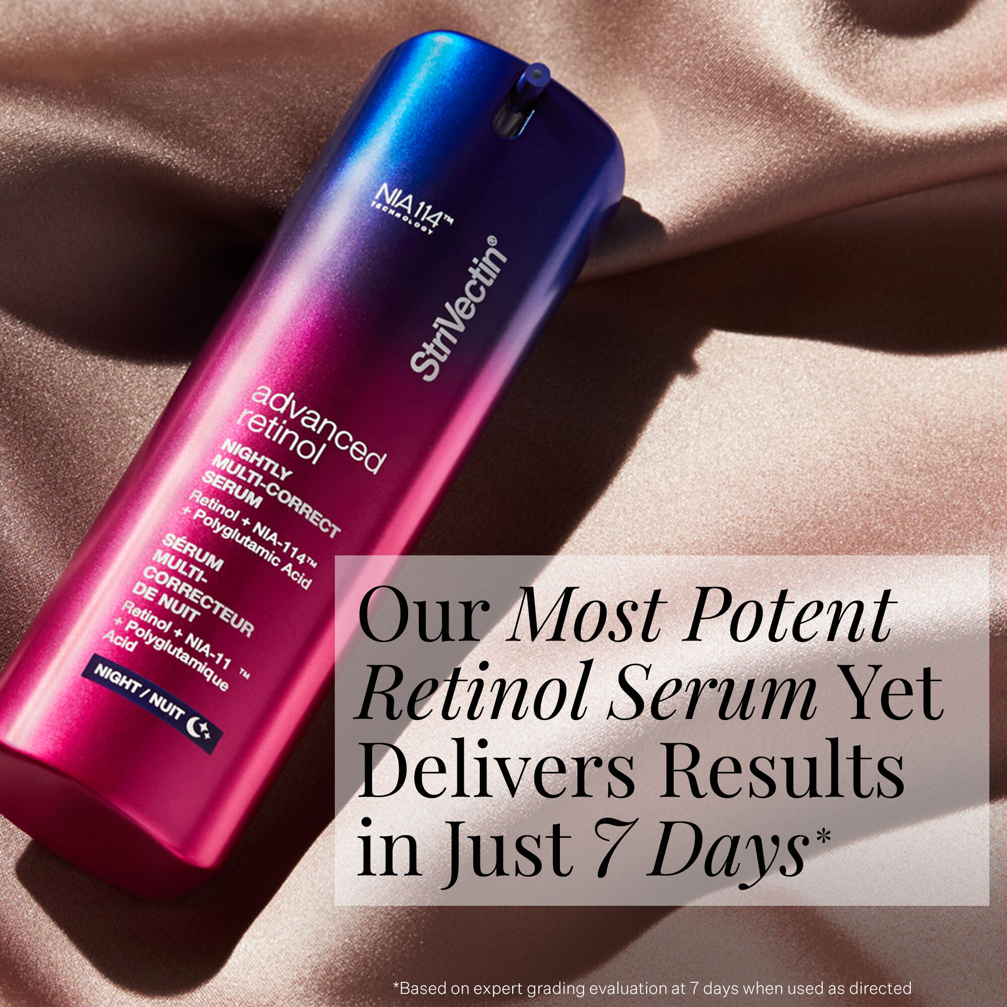 Advanced Retinol Nightly Multi-Correct Serum | Strivectin US
