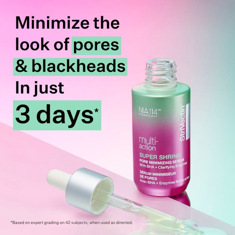 Minimize the look of pores in 3 days