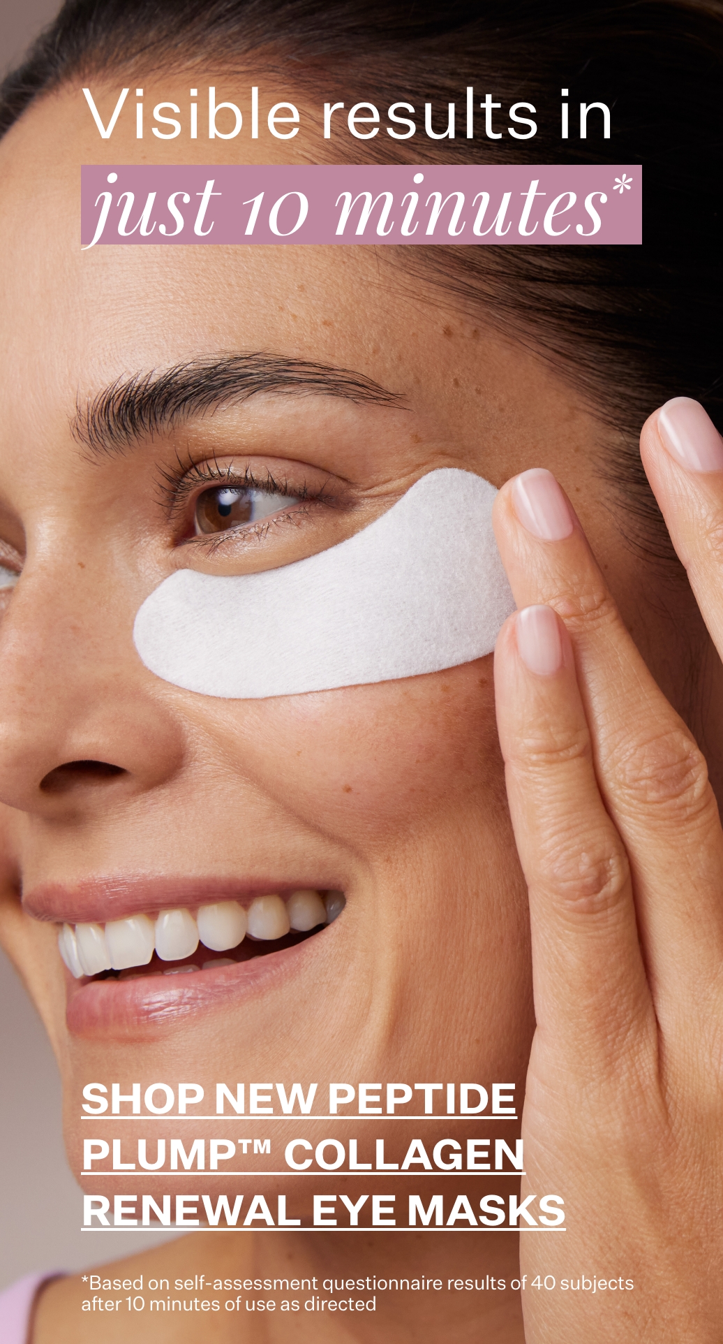 NEW! Peptide Plump™ Collagen Renewal Eye Mask