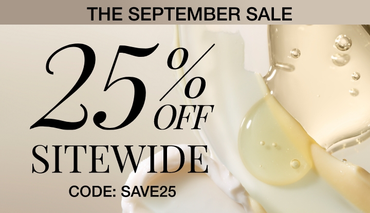 25% Off Sitewide Sale!